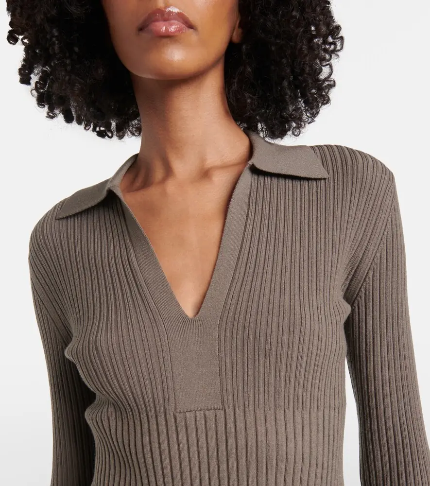 Joseph Ribbed-knit wool polo shirt | Thumbnail 5 Joseph Ribbed-knit wool polo shirt | Thumbnail 5