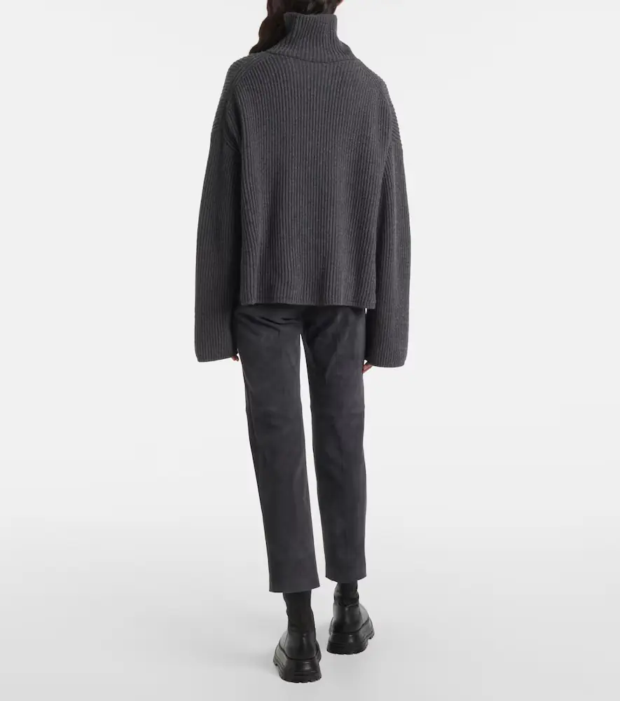 Joseph Ribbed-knit wool-blend turtleneck sweater | Thumbnail 5 Joseph Ribbed-knit wool-blend turtleneck sweater | Thumbnail 5