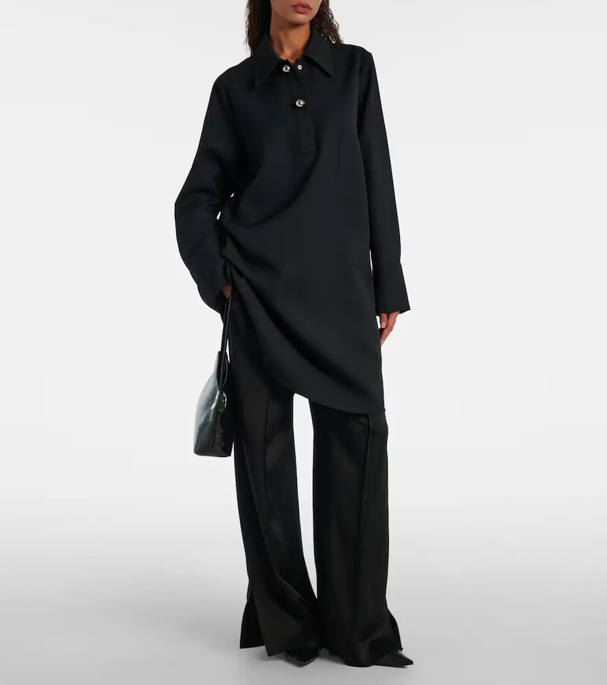 Jil Sander Wool polo dress | Thumbnail 2