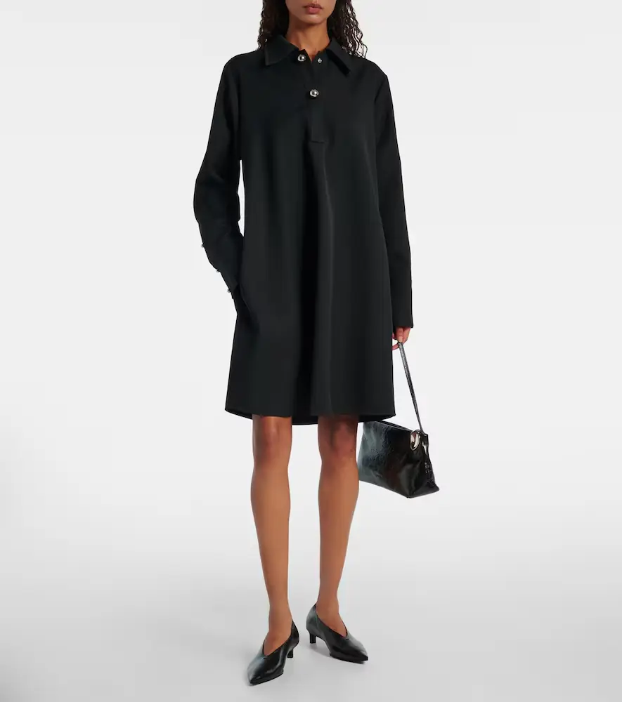 Jil Sander Wool polo dress | Thumbnail 4