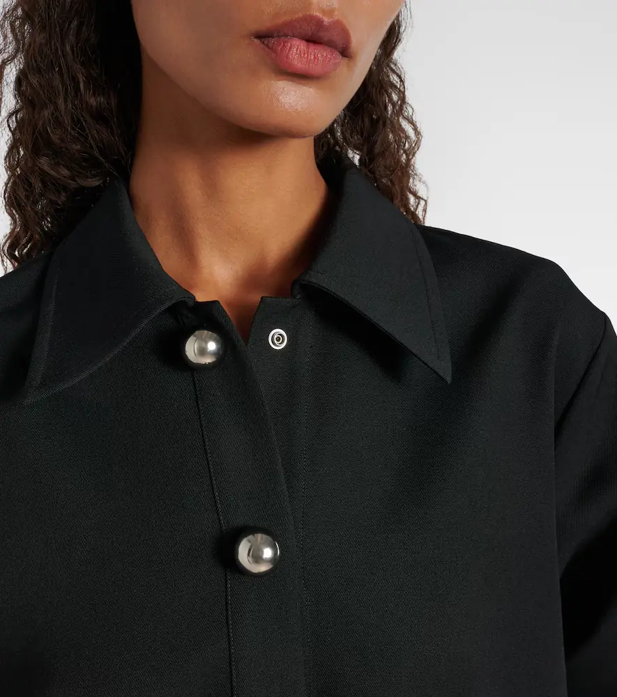 Jil Sander Wool polo dress | Thumbnail 5