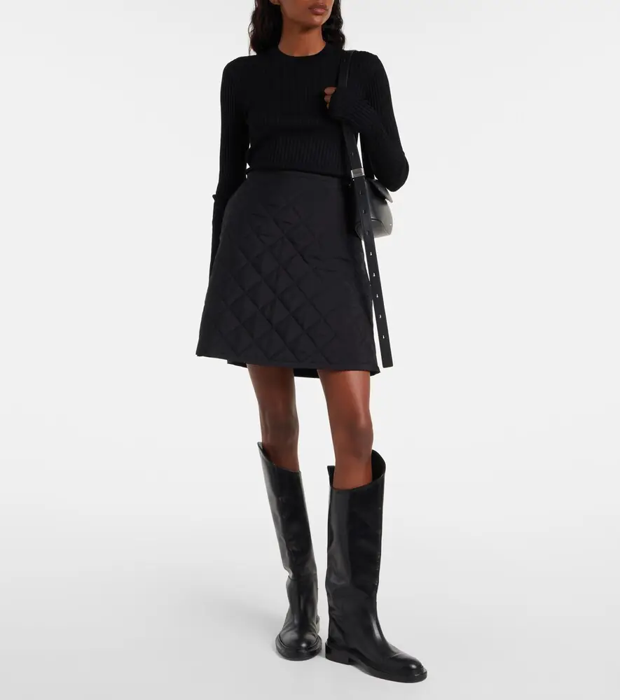 Jil Sander Quilted miniskirt | Thumbnail 2 Jil Sander Quilted miniskirt | Thumbnail 2