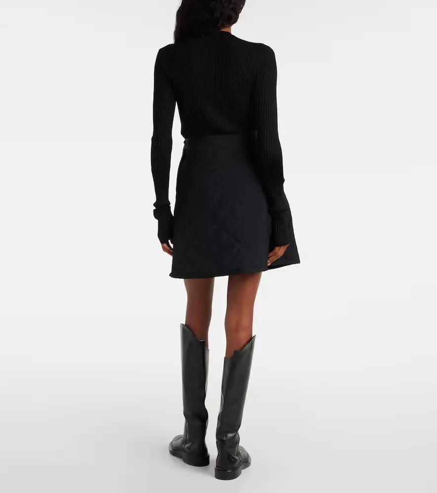 Jil Sander Quilted miniskirt | Thumbnail 4 Jil Sander Quilted miniskirt | Thumbnail 4