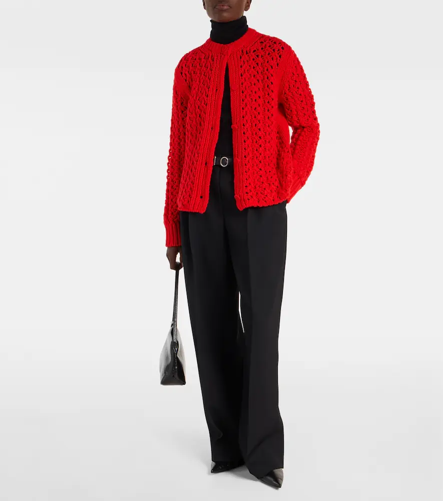 Jil Sander Wool wide-leg pants | Thumbnail 3 Jil Sander Wool wide-leg pants | Thumbnail 3