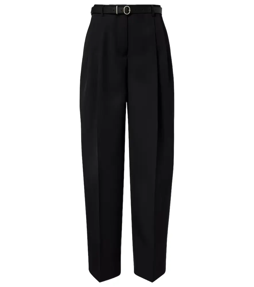 Jil Sander Wool wide-leg pants