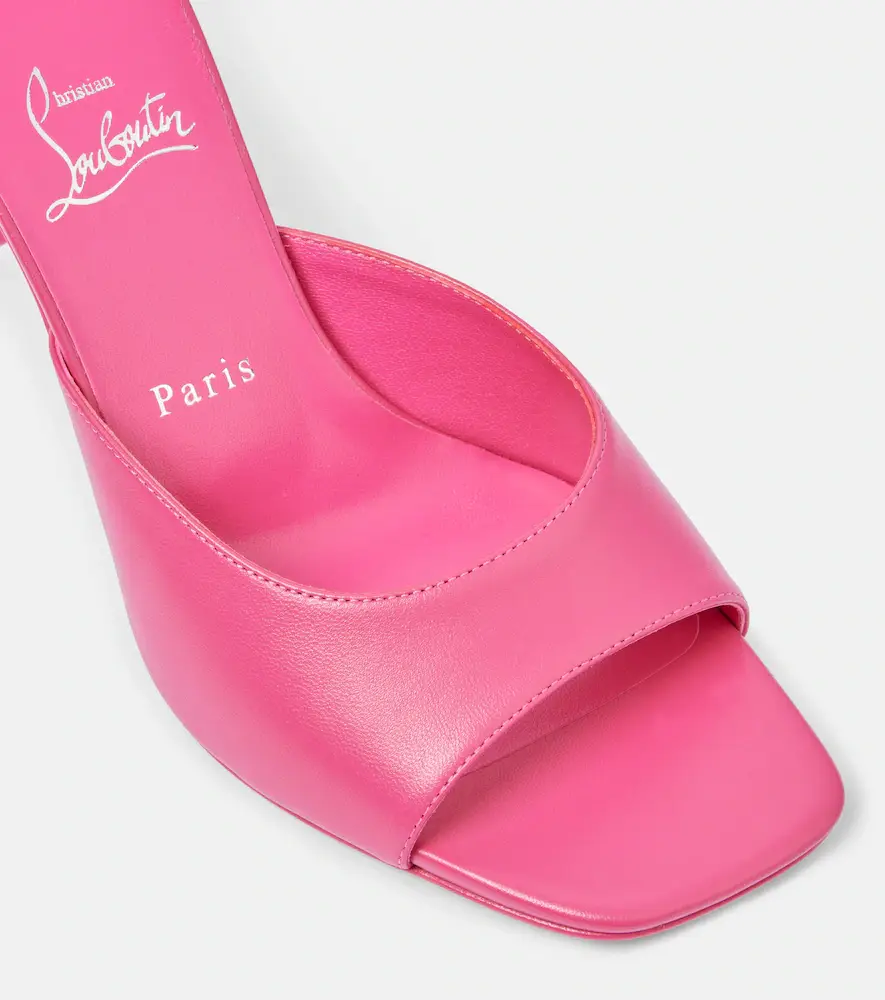 Christian Louboutin Condora 85 leather mules | Thumbnail 3 Christian Louboutin Condora 85 leather mules | Thumbnail 3