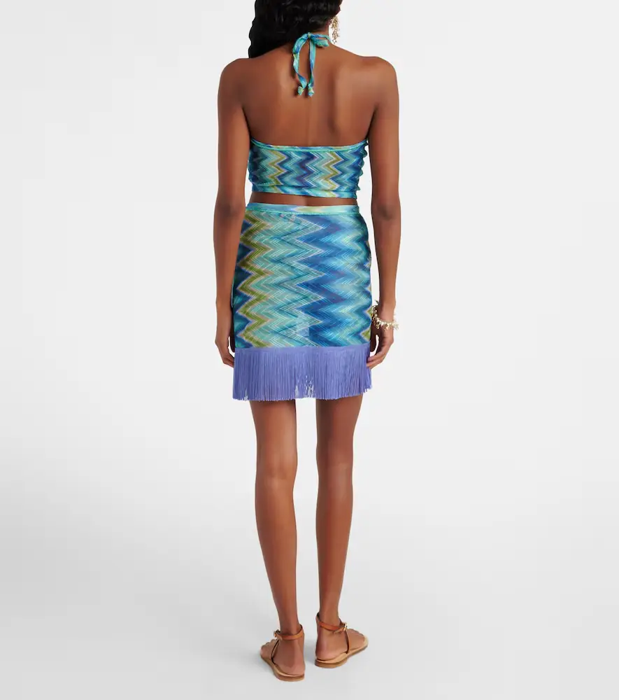 Missoni Zigzag sheer halterneck top | Thumbnail 2