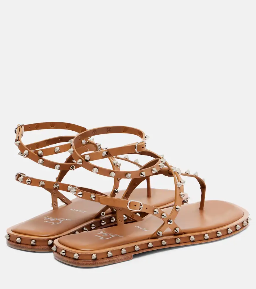 Christian Louboutin Bombina spiked leather sandals | Thumbnail 2 Christian Louboutin Bombina spiked leather sandals | Thumbnail 2