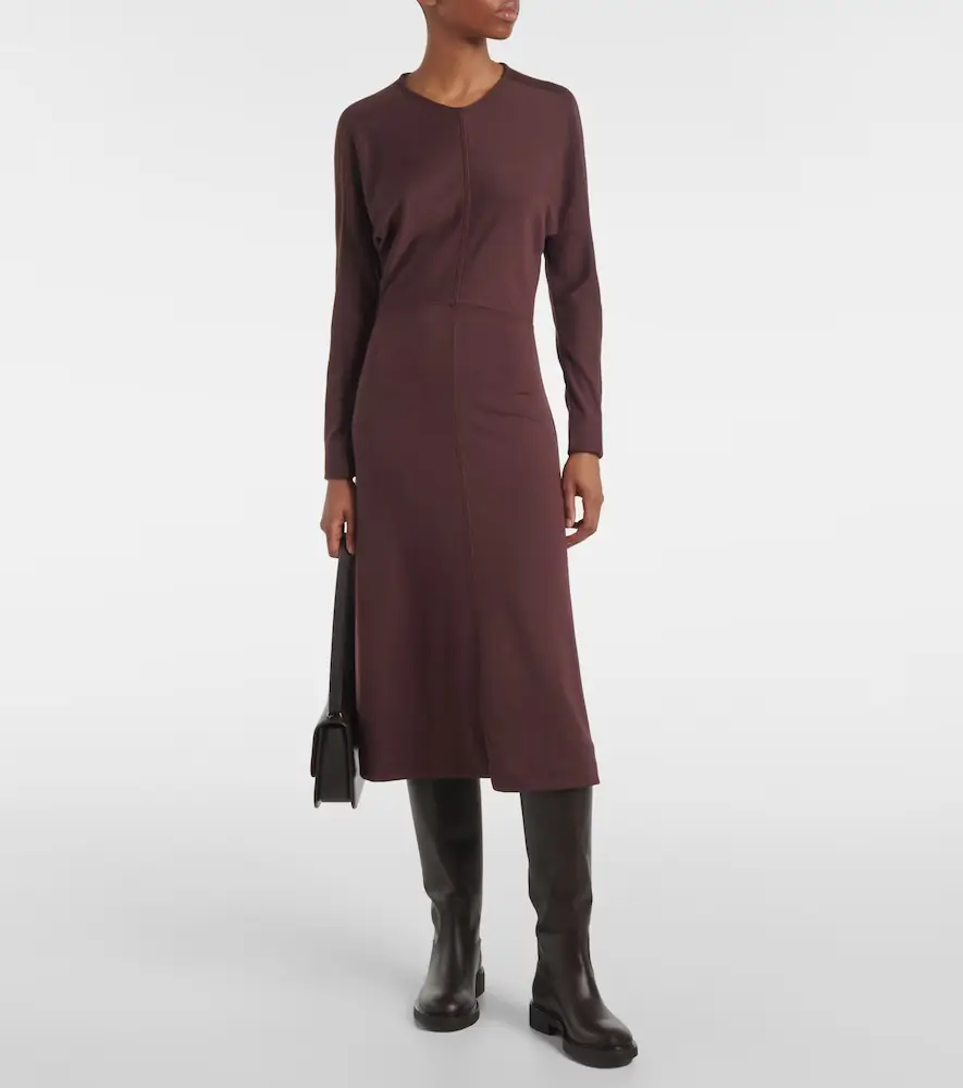Joseph Jersey midi dress | Thumbnail 5