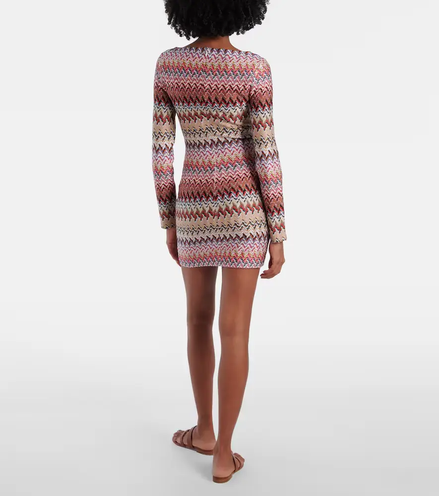Missoni Zig Zag lamé minidress | Thumbnail 3