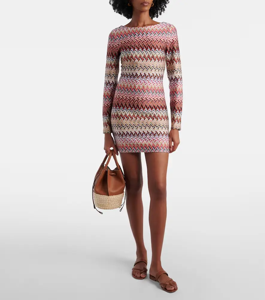 Missoni Zig Zag lamé minidress | Thumbnail 4