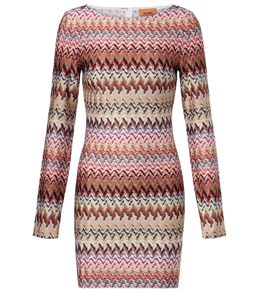 Missoni Zig Zag lamé minidress | Image 1 Missoni Zig Zag lamé minidress | Image 1
