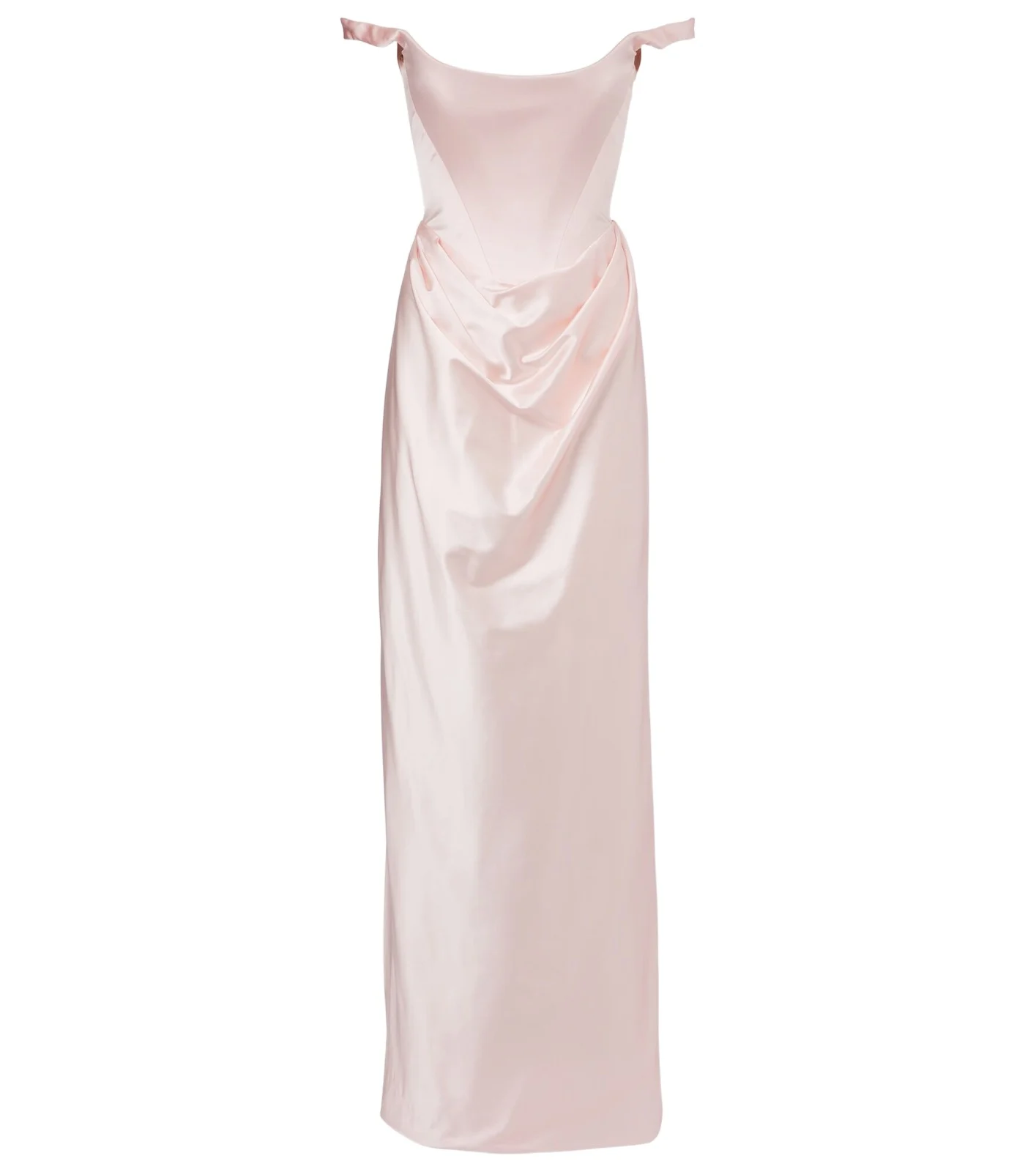 Satin bustier gown Satin bustier gown