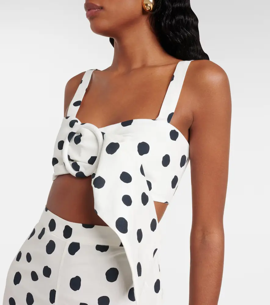 ADRIANA DEGREAS Sleeveless cotton top | Thumbnail 4