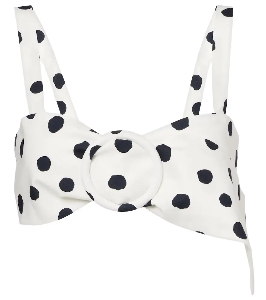 ADRIANA DEGREAS Sleeveless cotton top