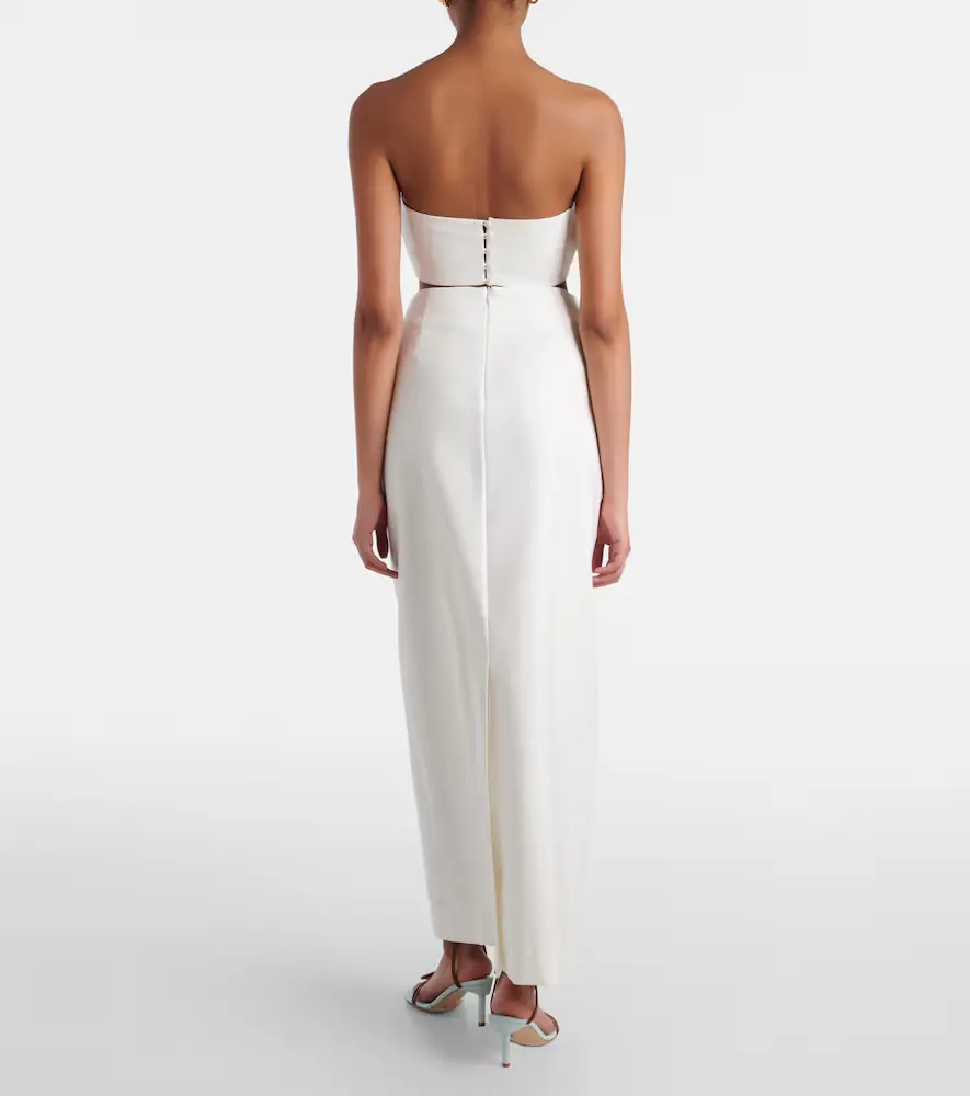 ADRIANA DEGREAS Cotton-blend maxi skirt | Thumbnail 5 ADRIANA DEGREAS Cotton-blend maxi skirt | Thumbnail 5