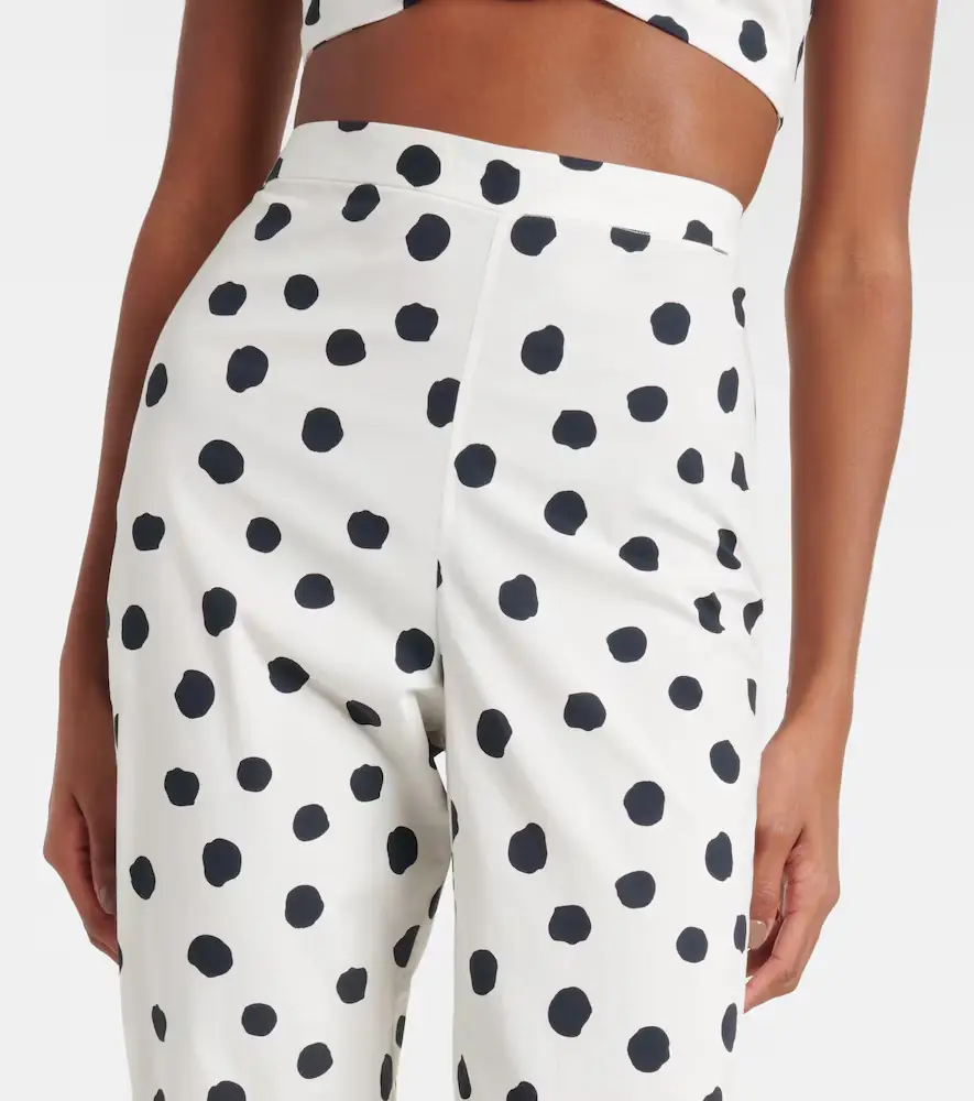 ADRIANA DEGREAS Cotton-blend capri pants | Thumbnail 5 ADRIANA DEGREAS Cotton-blend capri pants | Thumbnail 5