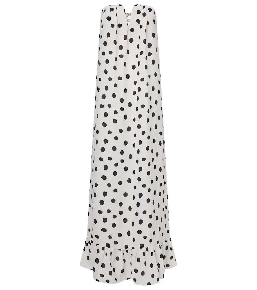 ADRIANA DEGREAS Polka-dot bustier dress | Image 1 ADRIANA DEGREAS Polka-dot bustier dress | Image 1