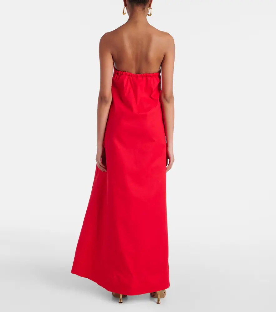 ADRIANA DEGREAS Bow-detail cotton-blend maxi dress | Thumbnail 2 ADRIANA DEGREAS Bow-detail cotton-blend maxi dress | Thumbnail 2