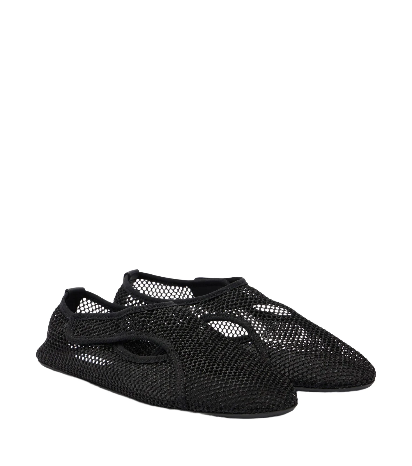 ALAÏA ALAÏA Fishnet slip-on shoes