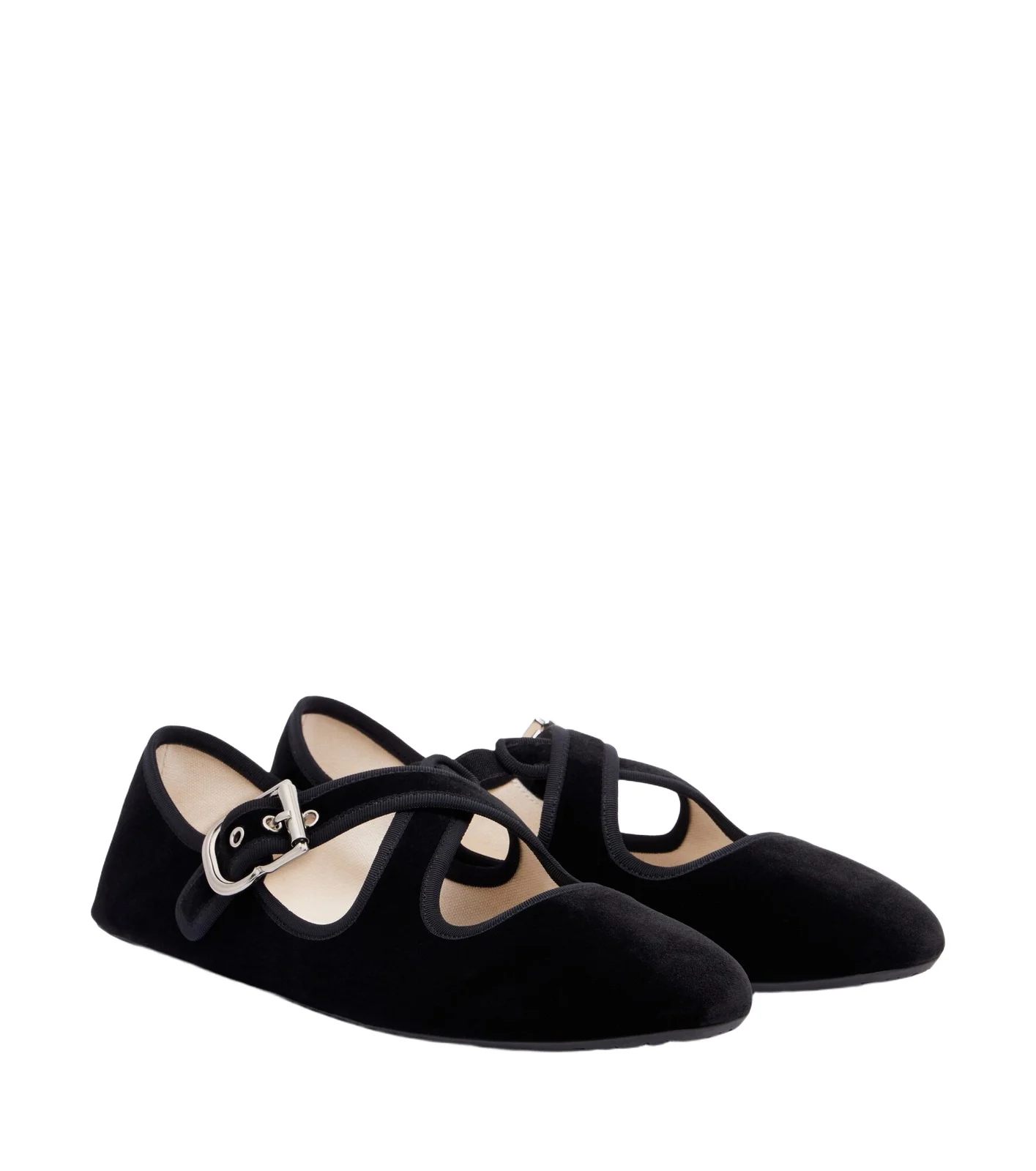 Velvet ballet flats Velvet ballet flats