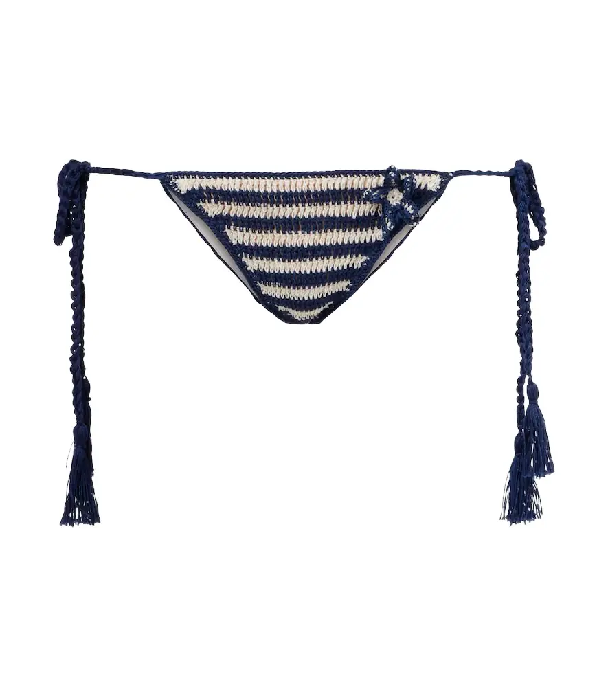 Anna Kosturova Gabrielle crochet cotton bikini bottoms | Image 1 Anna Kosturova Gabrielle crochet cotton bikini bottoms | Image 1