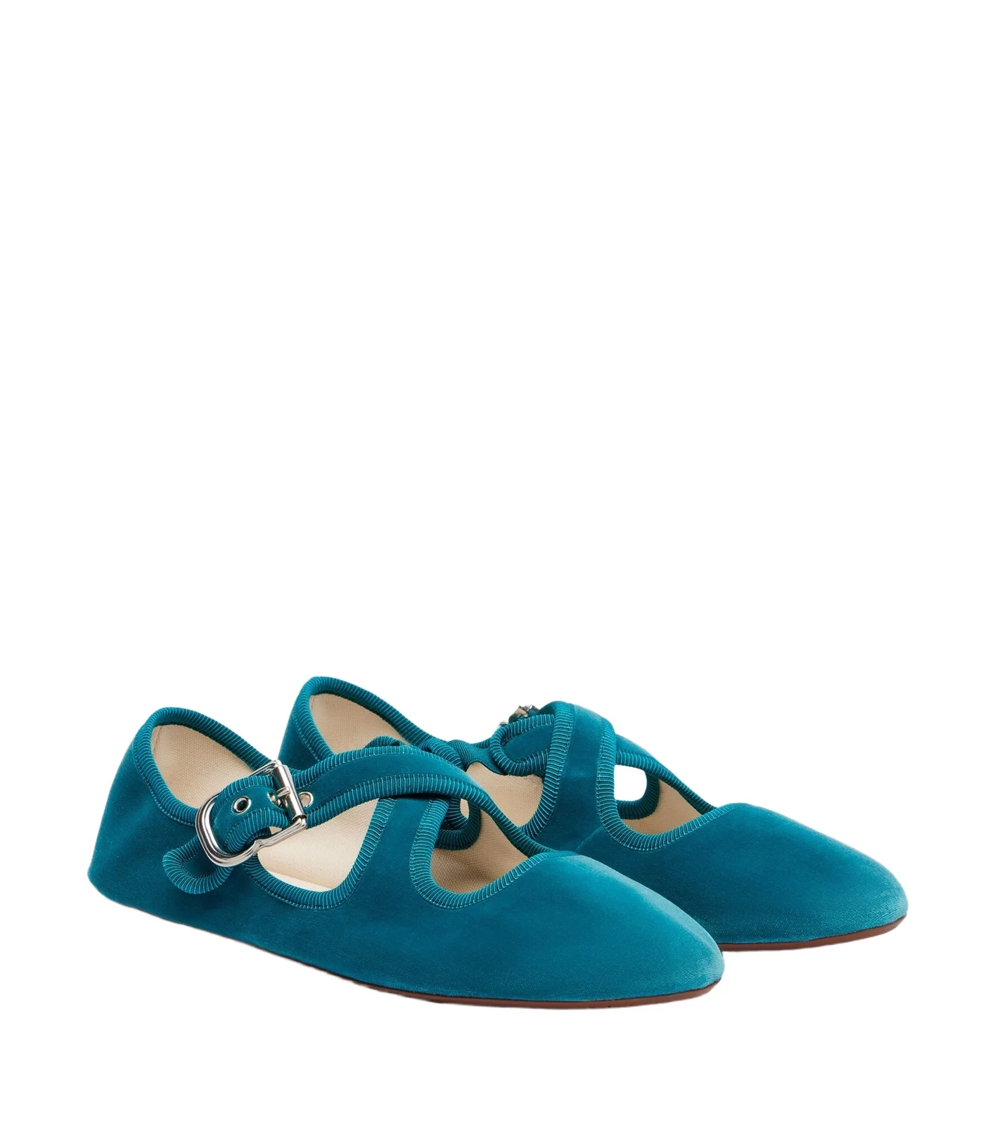 Velvet ballet flats Velvet ballet flats