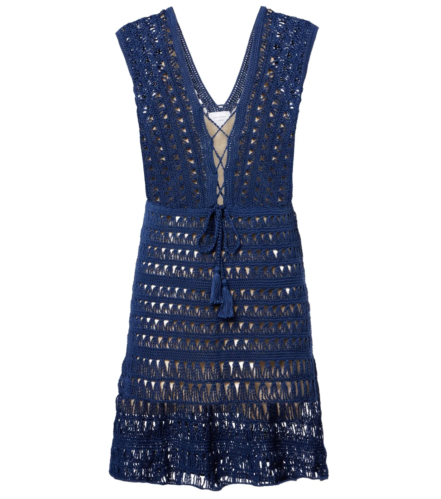 Crocheted cotton minidress Crocheted cotton minidress