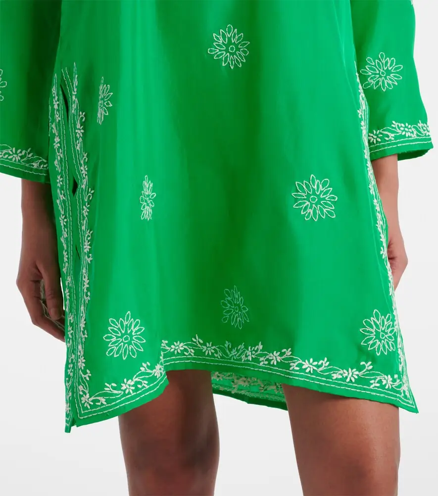 JULIET DUNN Embroidered silk tunic | Thumbnail 4 JULIET DUNN Embroidered silk tunic | Thumbnail 4