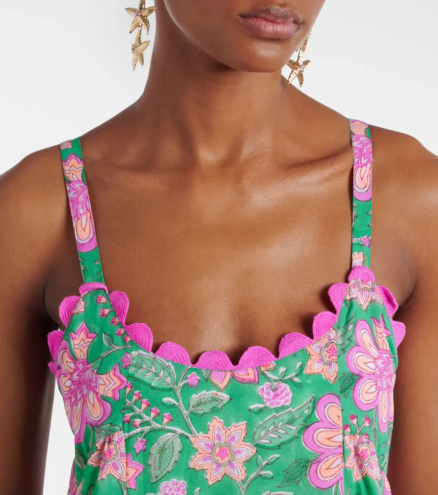 JULIET DUNN Printed cotton maxi dress | Thumbnail 5