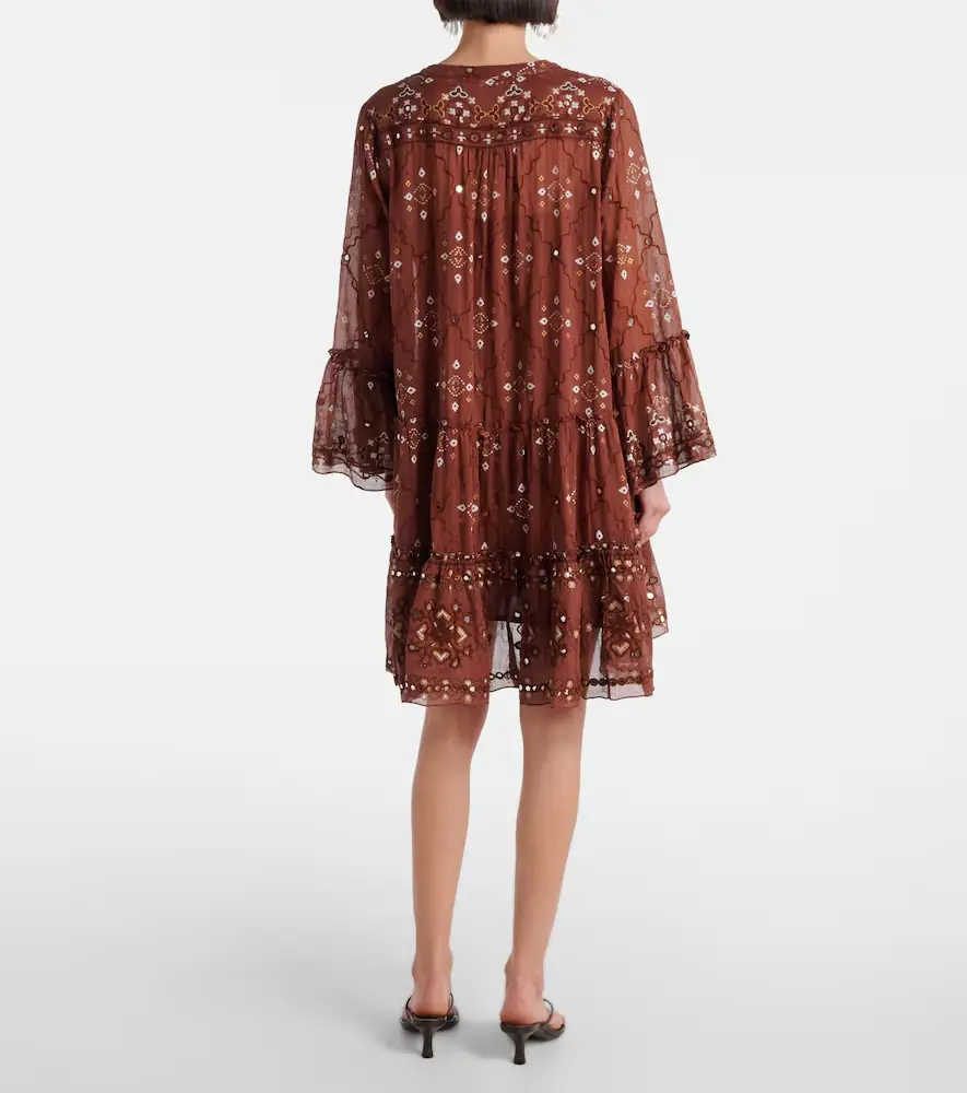 JULIET DUNN Sequined cotton minidress | Thumbnail 2 JULIET DUNN Sequined cotton minidress | Thumbnail 2