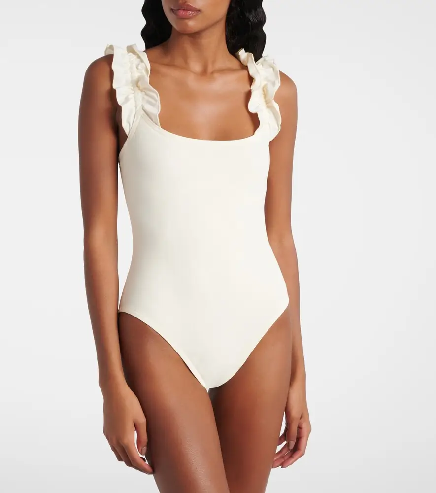 Karla Colletto Willow ruffled swimsuit | Thumbnail 3
