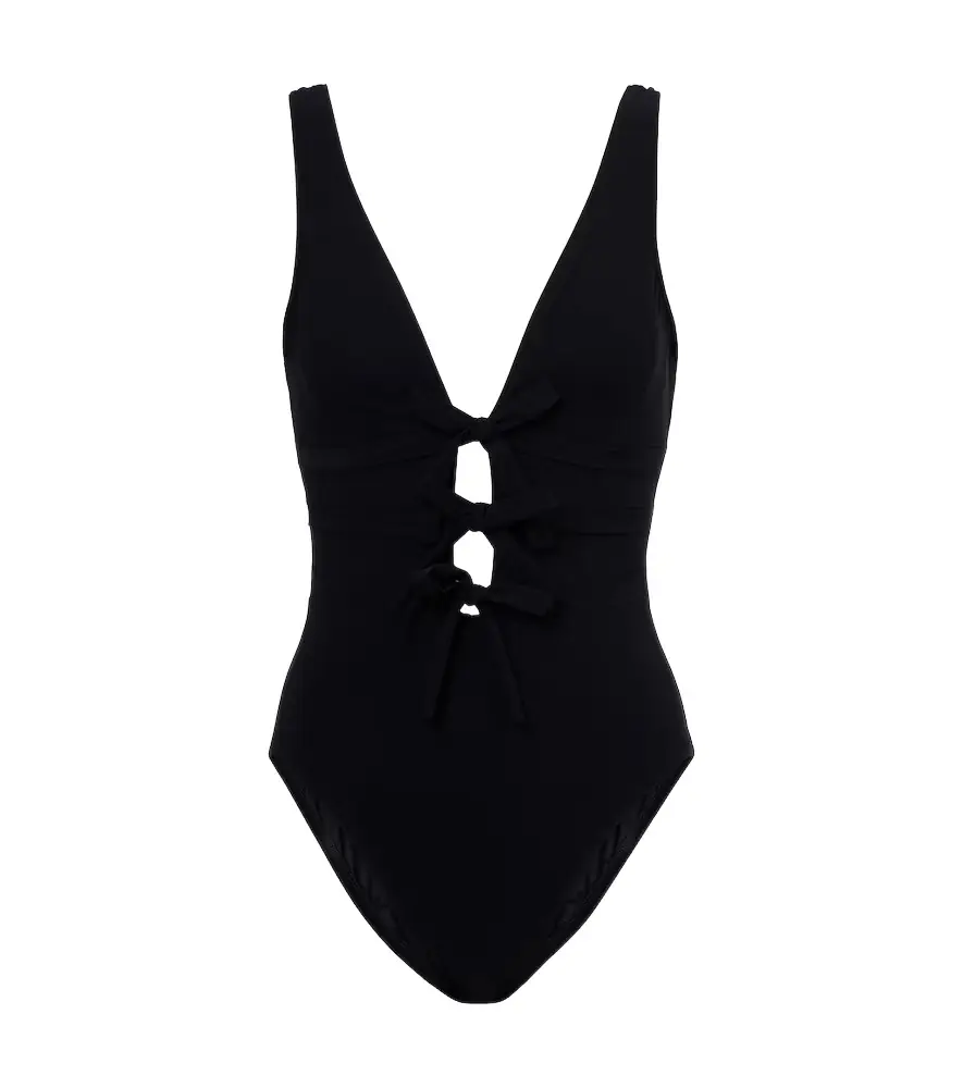 Karla Colletto Lenora bow-detail swimsuit | Image 1 Karla Colletto Lenora bow-detail swimsuit | Image 1