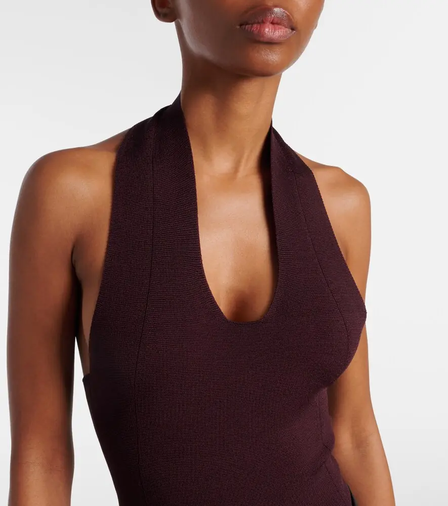 Khaite Toto knitted open-back bodysuit | Thumbnail 4 Khaite Toto knitted open-back bodysuit | Thumbnail 4