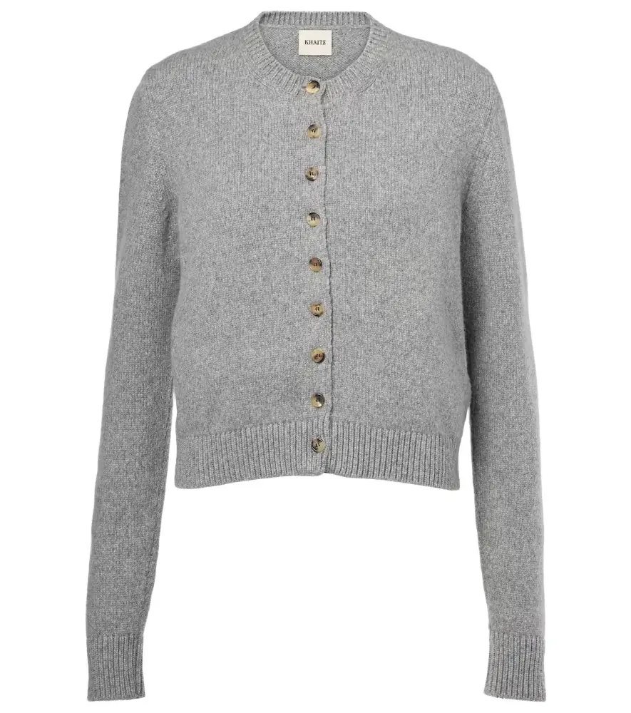 Khaite Everheart cashmere cardigan | Image 1 Khaite Everheart cashmere cardigan | Image 1