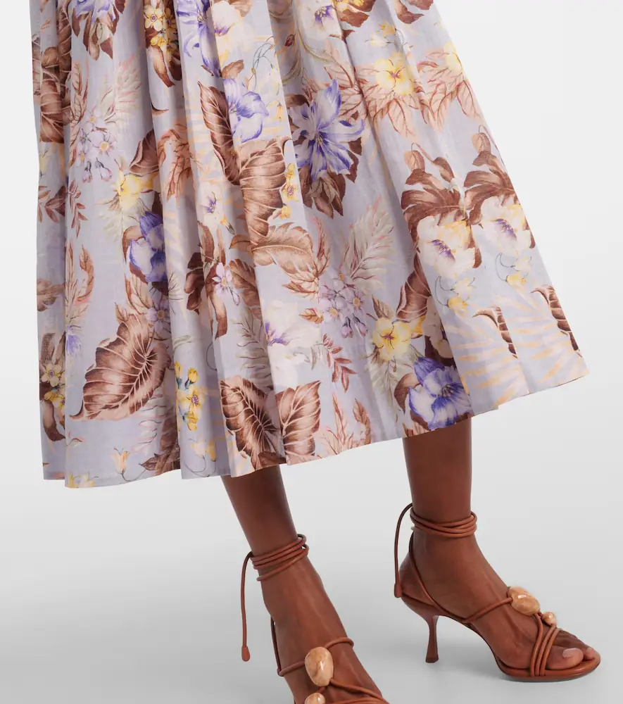 Zimmermann Rhiannon floral cotton bustier dress | Thumbnail 4