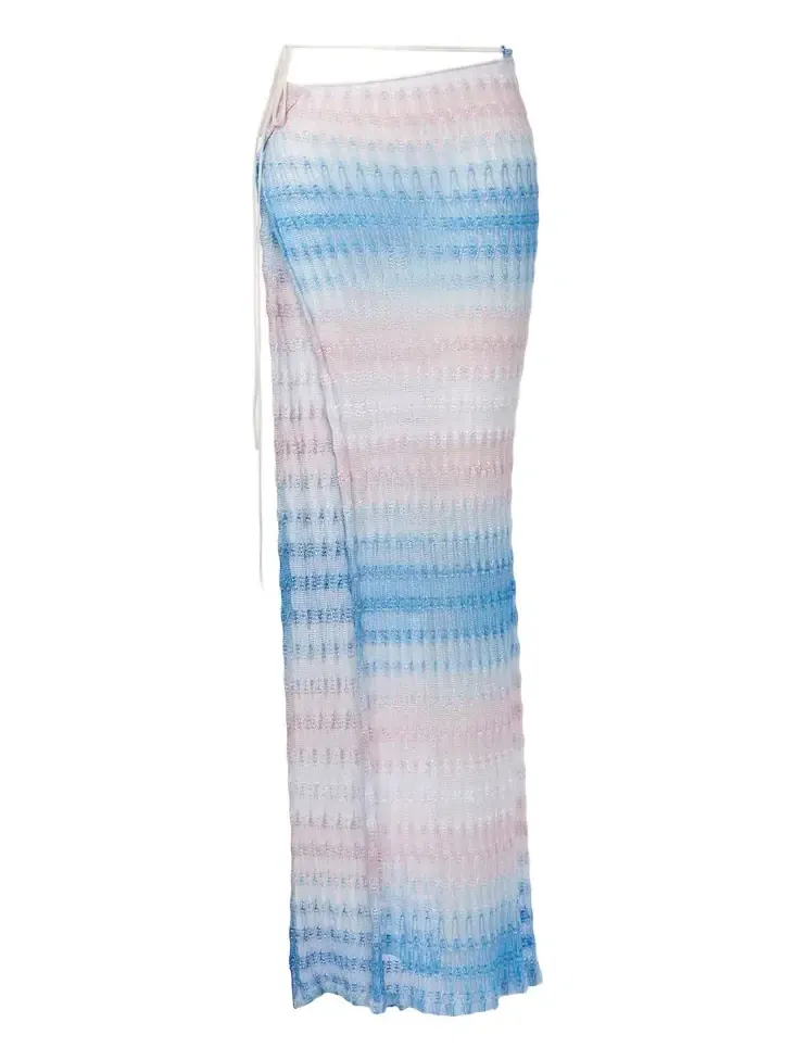 Gradient wrap skirt Gradient wrap skirt
