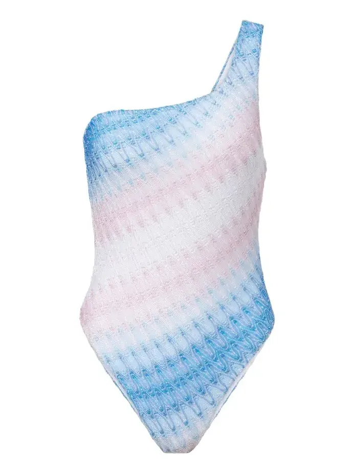 Zigzag ombré lamé swimsuit Zigzag ombré lamé swimsuit