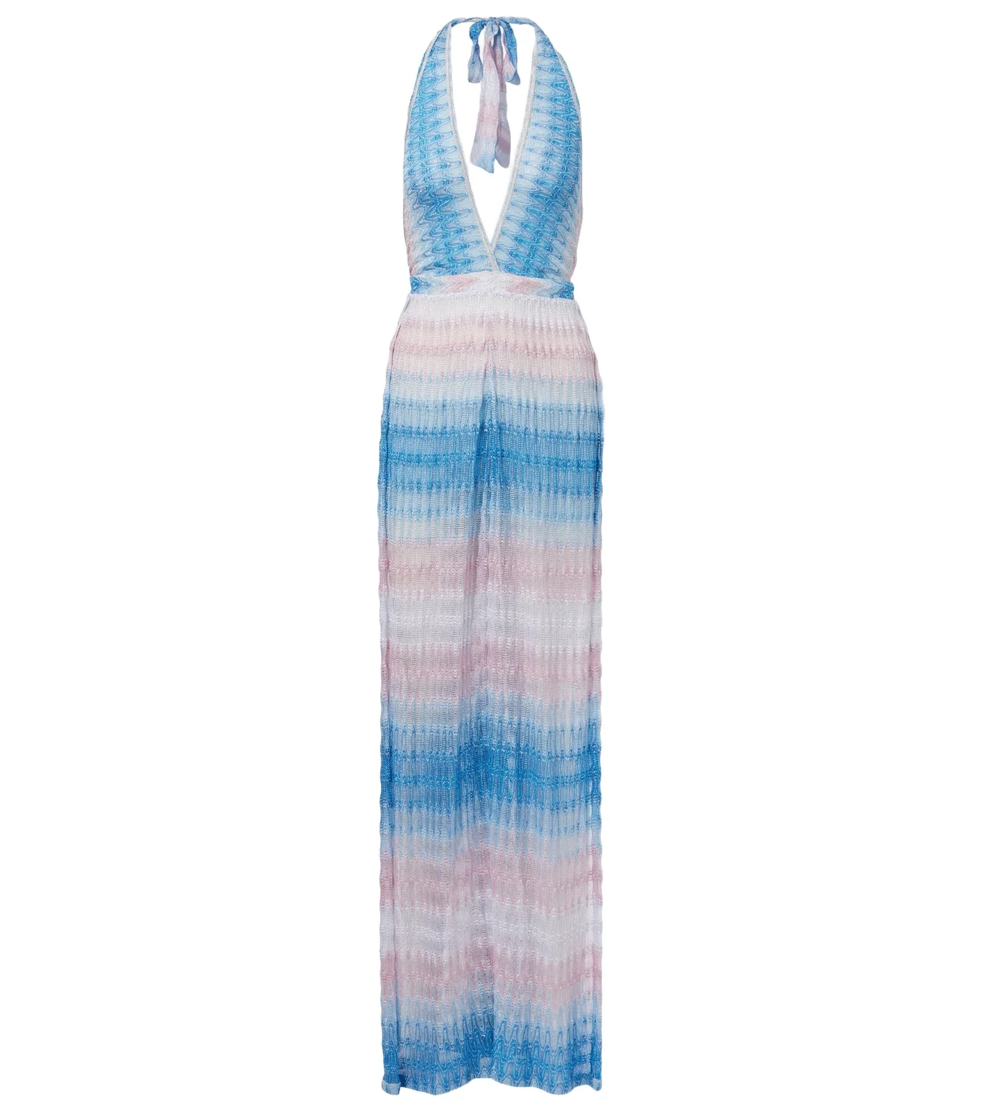 Zigzag ombré lamé jumpsuit Zigzag ombré lamé jumpsuit