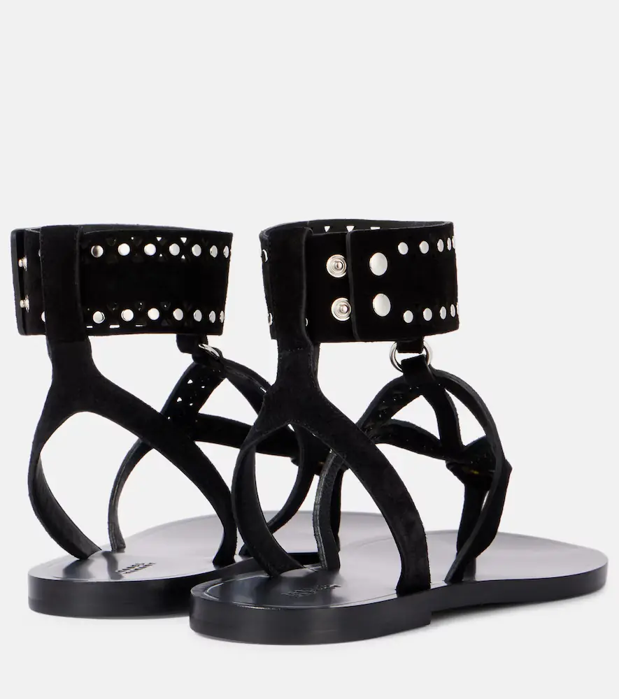Isabel Marant Edil studded leather sandals | Thumbnail 2 Isabel Marant Edil studded leather sandals | Thumbnail 2