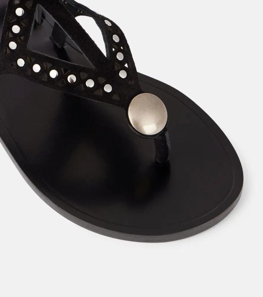 Isabel Marant Edil studded leather sandals | Thumbnail 3 Isabel Marant Edil studded leather sandals | Thumbnail 3