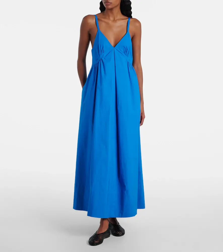 Proenza Schouler White Label Barker cotton poplin maxi dress | Thumbnail 2 Proenza Schouler White Label Barker cotton poplin maxi dress | Thumbnail 2