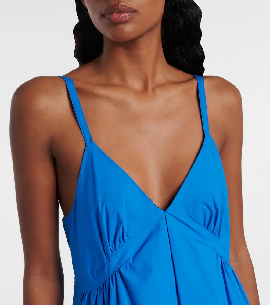 Proenza Schouler White Label Barker cotton poplin maxi dress | Thumbnail 3 Proenza Schouler White Label Barker cotton poplin maxi dress | Thumbnail 3