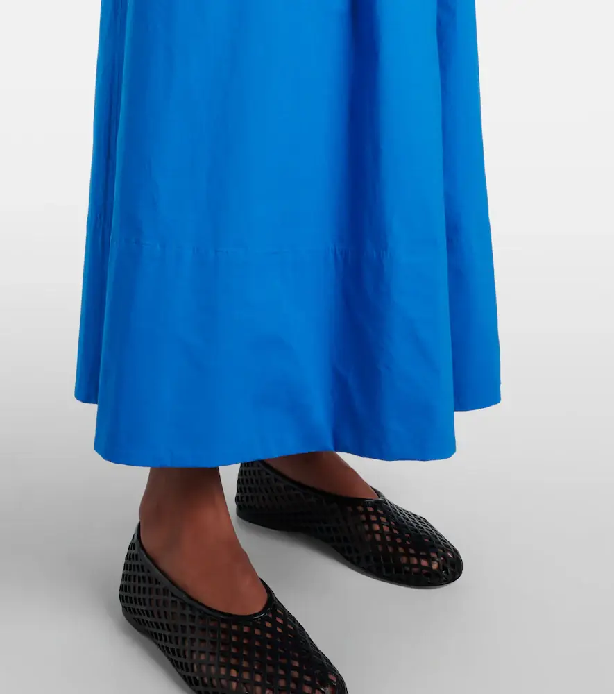 Proenza Schouler White Label Barker cotton poplin maxi dress | Thumbnail 4 Proenza Schouler White Label Barker cotton poplin maxi dress | Thumbnail 4
