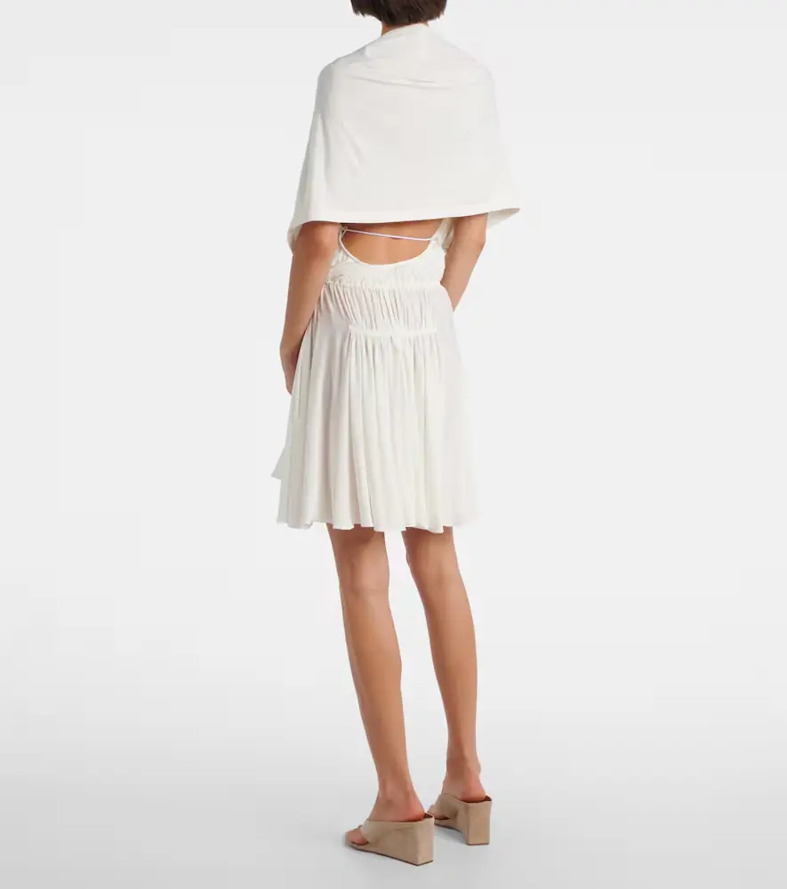 ALAÏA ALAÏA Gathered minidress | Thumbnail 2