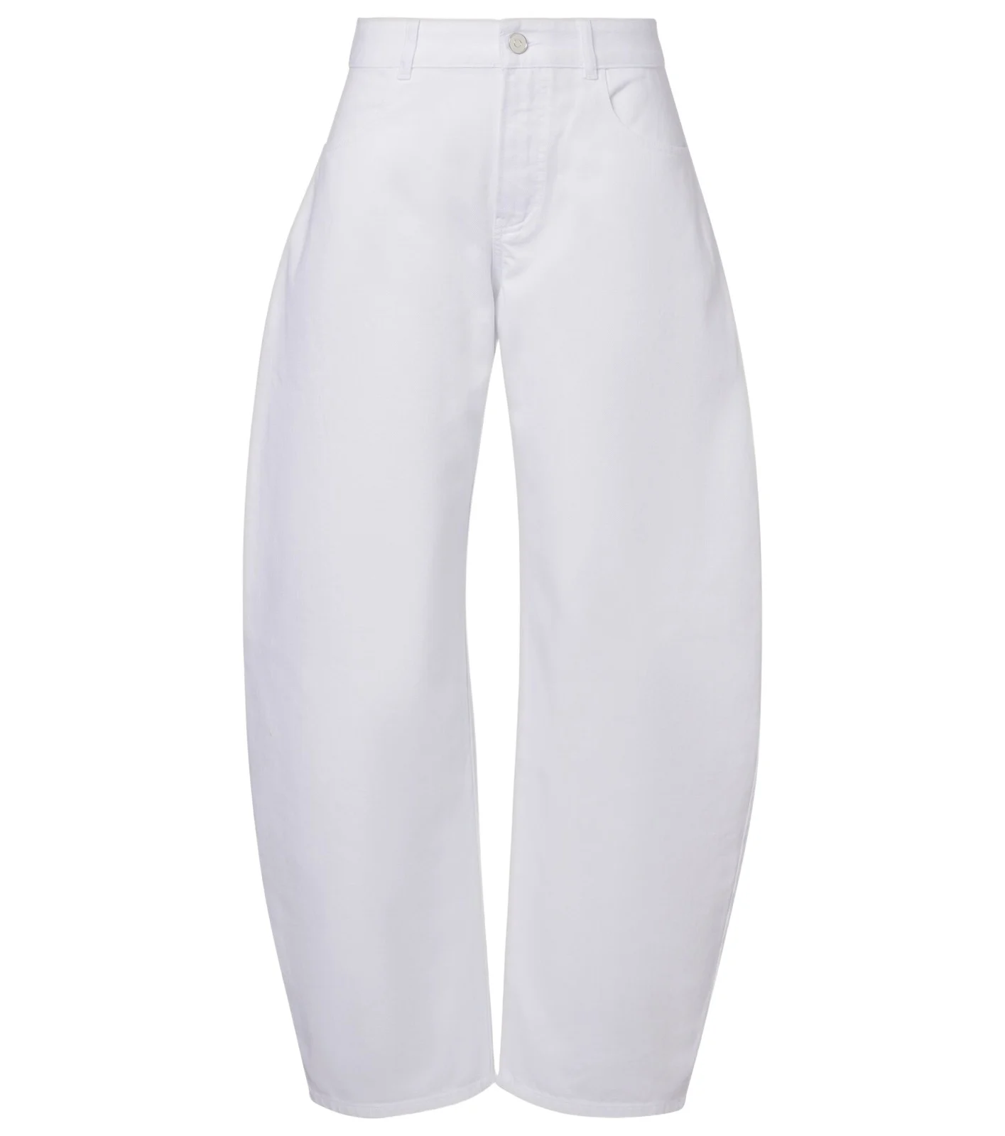 Alaïa Mid-rise barrel-leg jeans Alaïa Mid-rise barrel-leg jeans