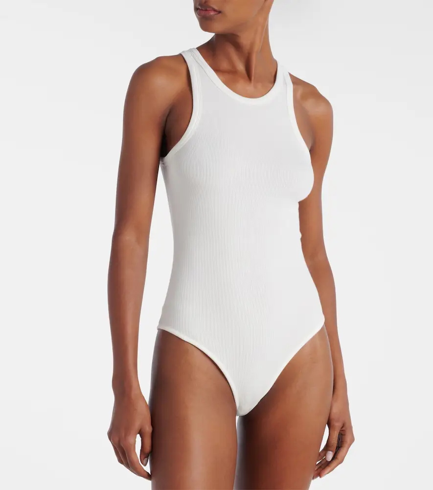 ALAÏA ALAÏA Ribbed-knit bodysuit | Thumbnail 6 ALAÏA ALAÏA Ribbed-knit bodysuit | Thumbnail 6