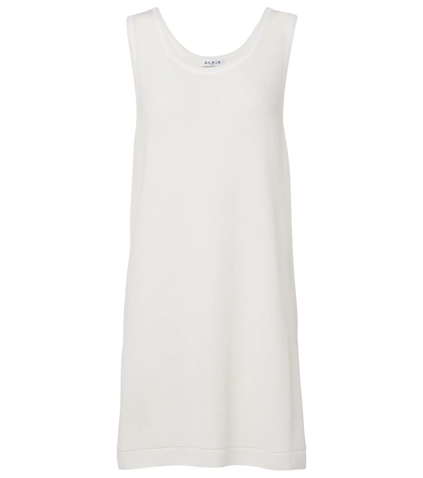 ALAÏA ALAÏA Cotton and wool-blend tunic