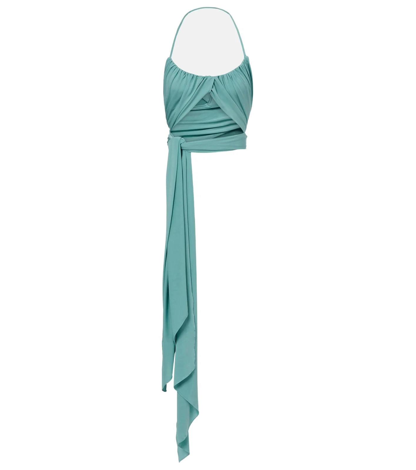 ALAÏA Draped halterneck top ALAÏA Draped halterneck top