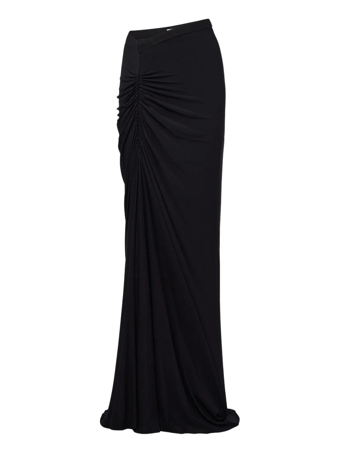 ALAÏA Gathered jersey maxi skirt ALAÏA Gathered jersey maxi skirt